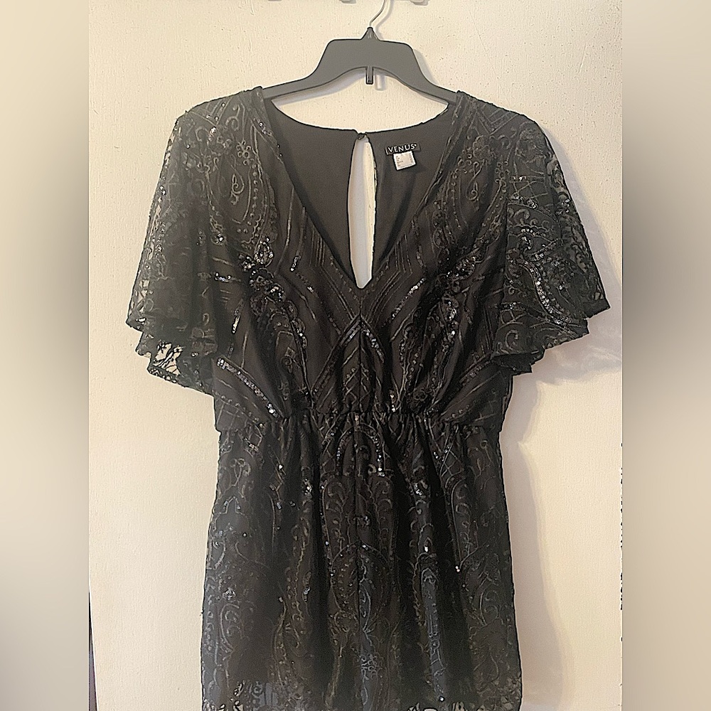 Gorgeous Sequin detailed romper - VENUS